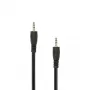 SBOX AUDIO CABEL 3.5 mm kištukas į kištuką 0.5 m juodas