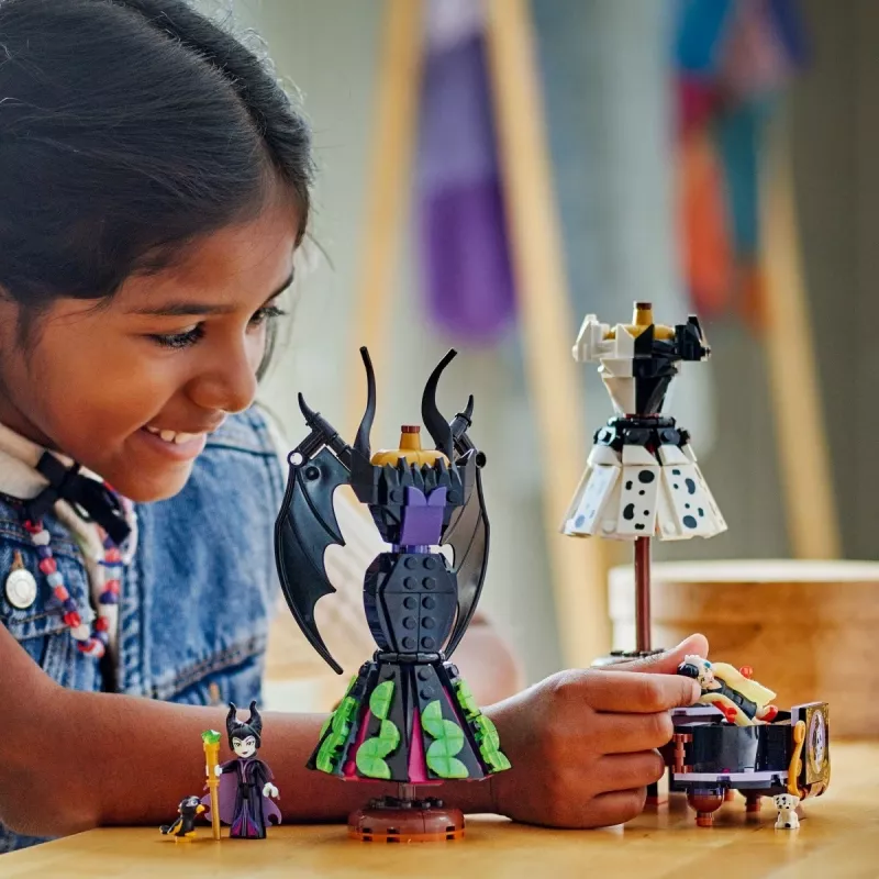 LEGO DISNEY 43262 Piktosios ir Kruelos de Vil suknelės