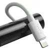 Baseus Simple Wisdom duomenų laido rinkinys USB-C į Lightning PD 20W (2 vnt./rinkinys) 1,5 m, baltas
