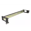 DIN bėgelio panelė DeLOCK 67031 Juoda Metalinė 19 colių 482,6 mm