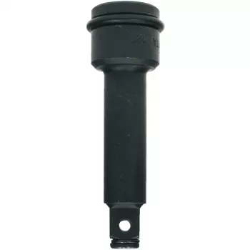 Makita - Smūginio veržliarakčio šešiabriaunis prailgintuvas - kvadratinė pavara - Ilgis: 100 mm - skirtas Makita 6953, DTW1002Z, DTW300RTJ, DTW300Z