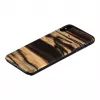man and wood telefono dėklas iPhone XS Max — balta juodmedžio juoda