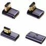 HDMI A tipo į HDMI A tipo laido adapteris 4smarts 541489, pilkas, 4 vnt., 40 g