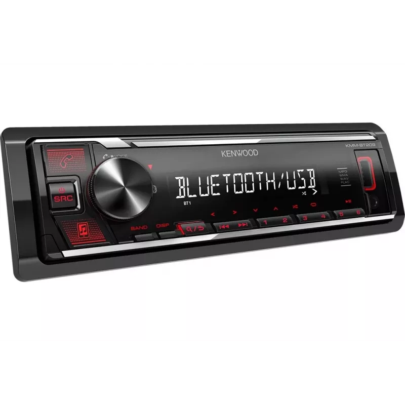 Automobilinis medijos imtuvas Kenwood KMM-BT209 Bluetooth 200 W Juoda