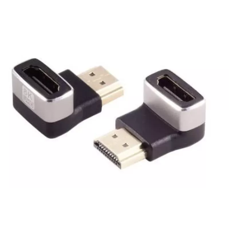 HDMI lyties adapteris Microconnect HDM19F19MA2-8K juodas, auksuotas