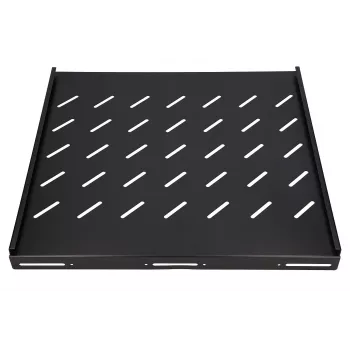 Stovo lentyna Extralink FIXED SHELF FOR 800MM DEPTH CABINET 19 col. 500MMX1U JUODA