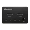 Qoltec 52274 M.2 SSD diskų prijungimo stotelė | NVMe | SATA | USB-C | DUAL 2 x 2TB