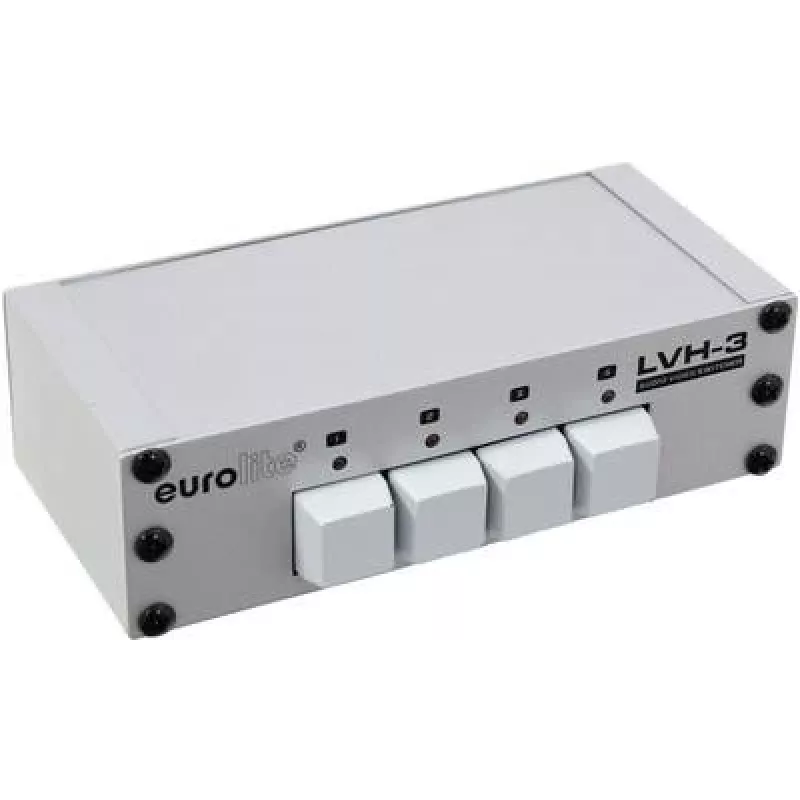 EUROLITE LVH-3 kompozitinis jungiklis, LED ekranas, metalinis korpusas — LED ekrano valdiklis, metalinis korpusas