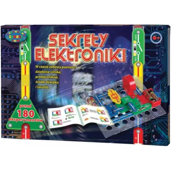 Edukacinis elektronikos rinkinys Dromader Science Kit Secrets ZD-9551 — 180 eksperimentų