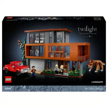 LEGO Cullen House 21354 Ideas modelis — 1000+ detalių modulinis pastatas