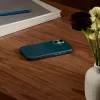 Tvirtas telefono dėklas Apple Beats, skirtas iPhone 17 su MagSafe ir kameros valdymu, mėlynas, tinka 16 cm (6,3 col.) ekranui