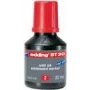 Markerio rašalo papildymas Edding BT 30, raudonas, 30 ml, papildymas Edding BT serijai