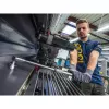 HiPer smulkiadančiai reversinis reketas 916HPLG, 1/2 (juoda/mėlyna, išplečiamas, veikimo kampas 4°, rutulinis fiksatorius)