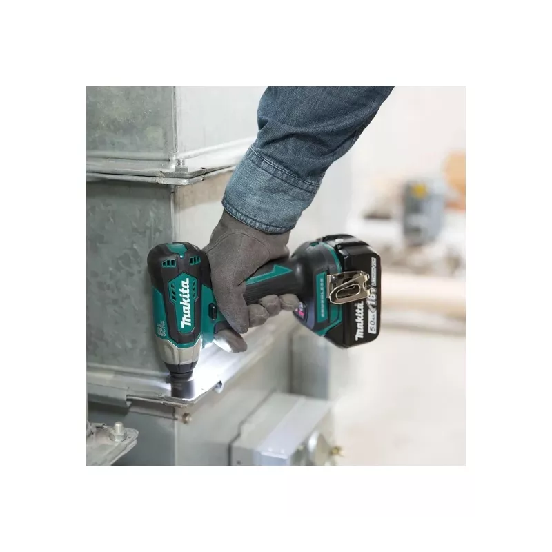 Makita DTW181Z elektrinis atsuktuvas/impulsinis veržliasukis 3600 RPM Juoda, Mėlyna