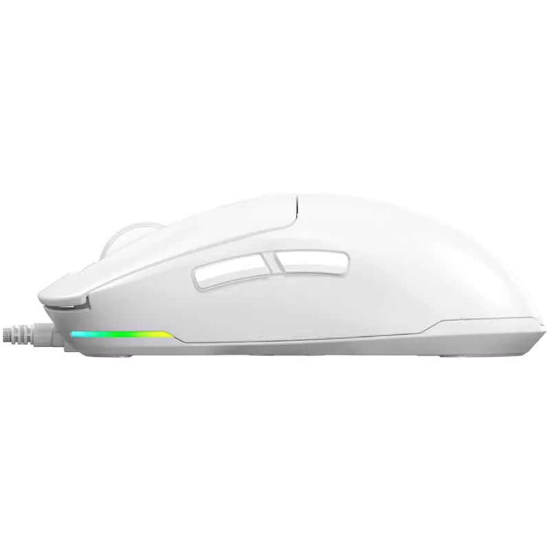 LORGAR MSA10, Ultralight Wired Gaming pelė Advanced, balta