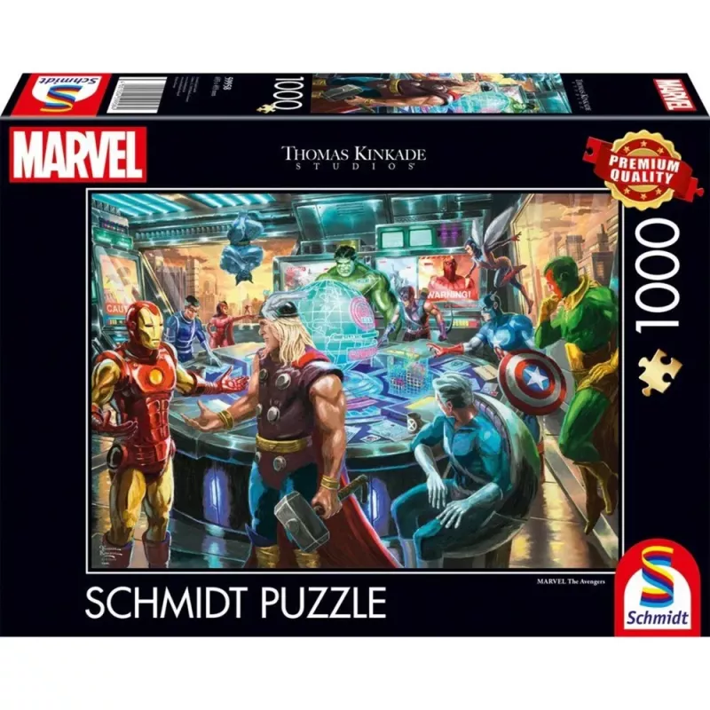 Puzzle schmidt spiele Marvel The Avengers — 1000 detalių, dėlionė