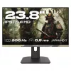 JAPANNEXT JN-IPS238FHD200F-HSP-CAMO kompiuterio monitorius 61 cm (24 col.) 1920 x 1080 taškų Full HD LCD juodas