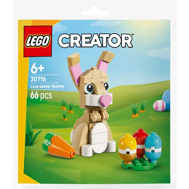 Bricks Creator 30716 Mielas Velykų Zuikutis