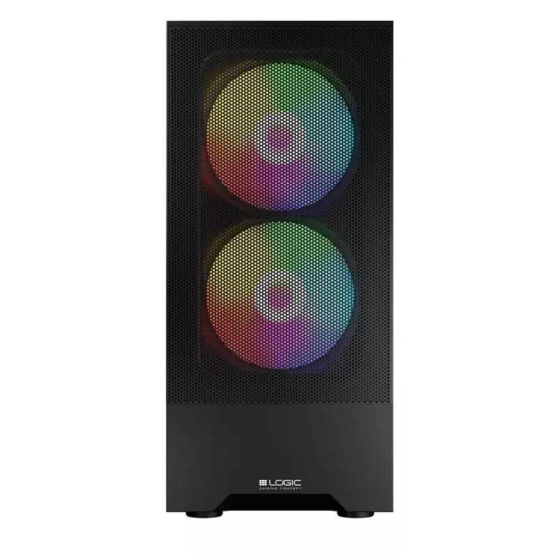 Logic ARYA ARGB MINIDI USB 3.0 korpusas juodas