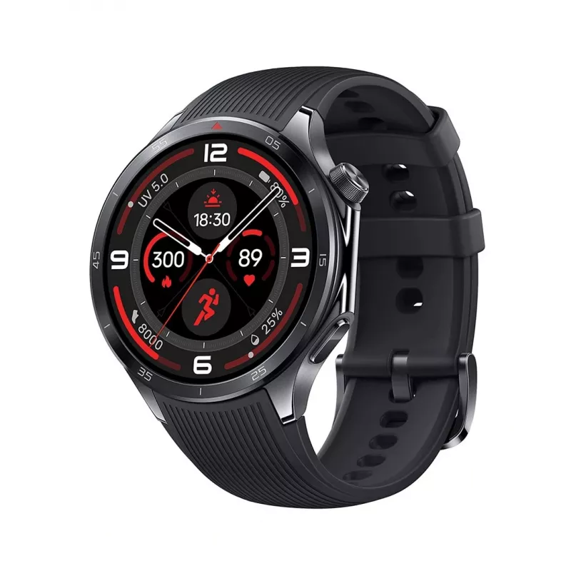 OnePlus Watch 3 Obsidian Titanium išmanusis laikrodis, 1,5 colio AMOLED, GPS