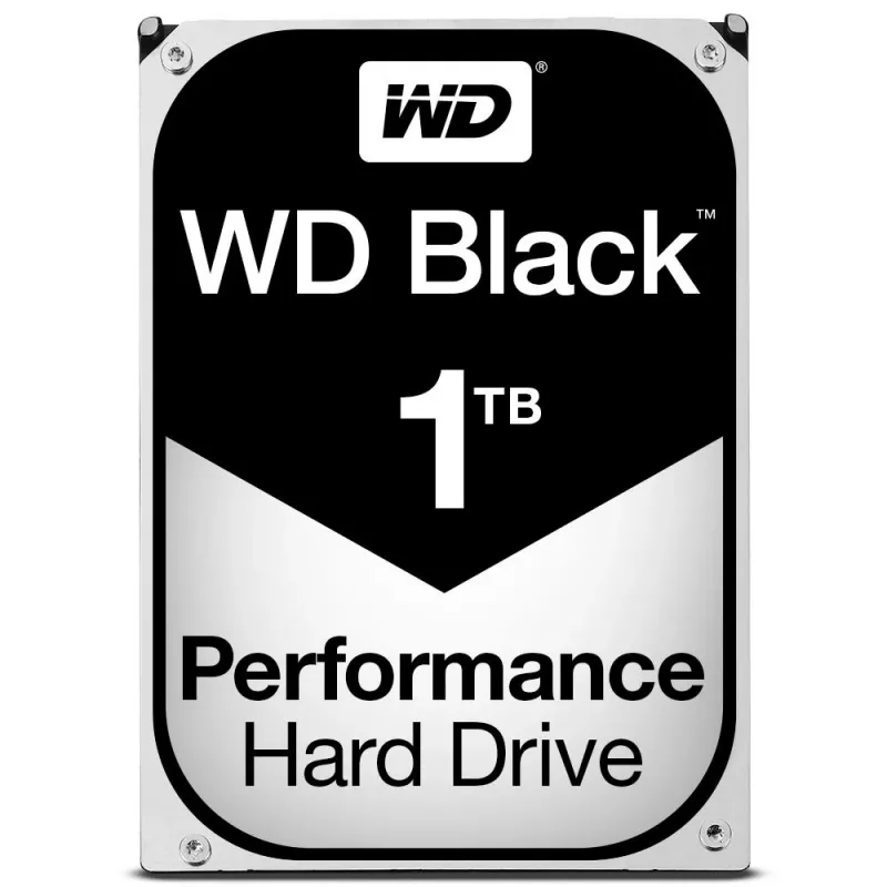 HDD | WESTERN DIGITAL | Juoda | 1 TB | SATA 3.0 | 64 MB | 7200 aps./min. | 3,5 | WD1003FZEX