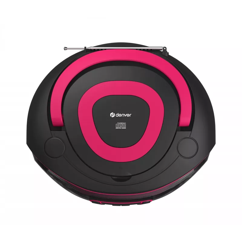 Asmeninis CD grotuvas Denver TDB-212P Pink 3.6W DAB+ FM