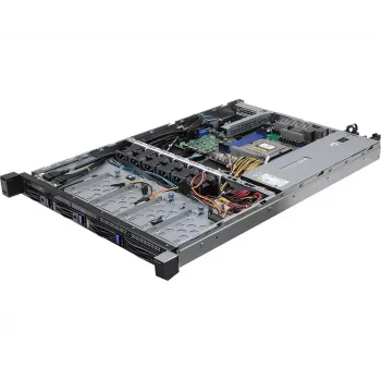 ASRock 1U4L-GENOA/2T serverio barebone AMD SoC LGA 6096 Rack (1U) Pilka