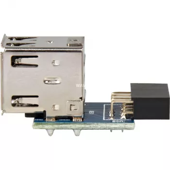 Jungtis DeLOCK 1 x 9 kontaktų 2,54 mm/2 x USB 2.0-A 41825
