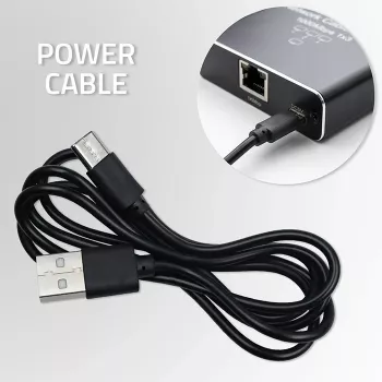 Ethernet mini jungiklis QOLTEC 52293 1x4 RJ45, 1 įėjimo 4 išėjimų nevaldomas tinklo skirstytuvas