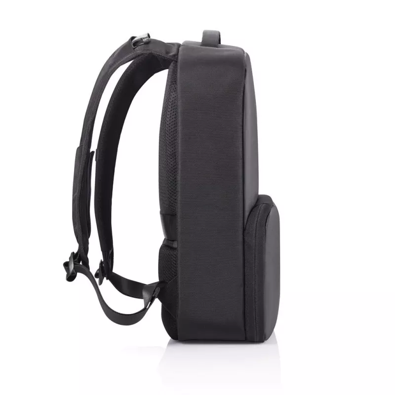 Kuprinė XDDESIGN FLEX GYM BAG — 24 L, tinka 15,6 col. / 39,6 cm planšetei / nešiojamam kompiuteriui, paminkštintos reguliuojamos petnešos, juoda