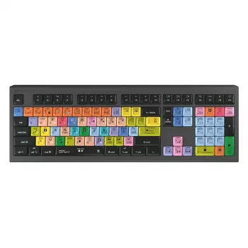 Klaviatūra Logickeyboard LKB-LOGXP2-A2M-UK Universali USB QWERTY UK anglų Juoda