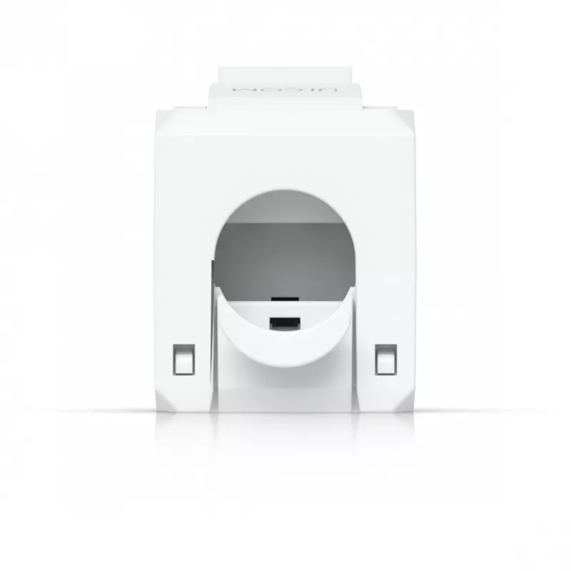 UBIQUITI CAT6 KEYSTONE JACK, 12 VIENETO PAKETAS. ĮRANKIŲ NEREIKALAUJANTIS KEYSTONE, SKIRTAS CAT6 ETHERNET JACK TERMINAVIMUI BE PUNCH-DOWN ARBA UŽSPAUDIMO ĮRANKIO