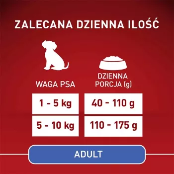 Sausas šunų ėdalas Purina Nestle Mini Adult su jautiena ir ryžiais 800 g — sausas pašaras mažiems suaugusiems šunims, 27% baltymai, 17% riebalų