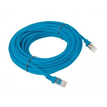 Lanberg patchcord UTP Cat.5e 10 m mėlynas PCU5-10CC-1000-B