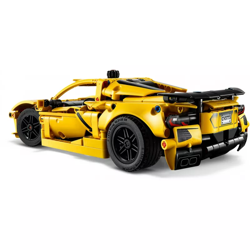 LEGO Technic Corvette Stingray 42205 2-in-1 kabrioletas ir kupė modelis, 732 dalys, 80×270×140 mm