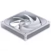 140mm Jonsbo ZA-140W PWM ARGB korpuso ventiliatorius, baltas, Infinity Mirror