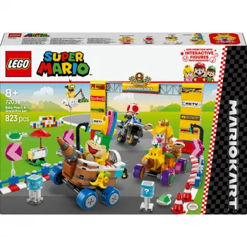 Bricks Mario Kart - Baby Peach & Grand Prix rinkinys