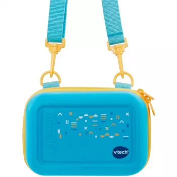 Fotoaparato dėklas VTech Kidizoom 10-424949 mėlynas — apsauginis nešiojimo dėklas vaikiškiems fotoaparatams