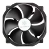 SILVERSTONE 140mm aušinimo ventiliatorius SST-FHP141 v2.0 — 140 mm PWM korpuso/aušintuvo ventiliatorius, juodas
