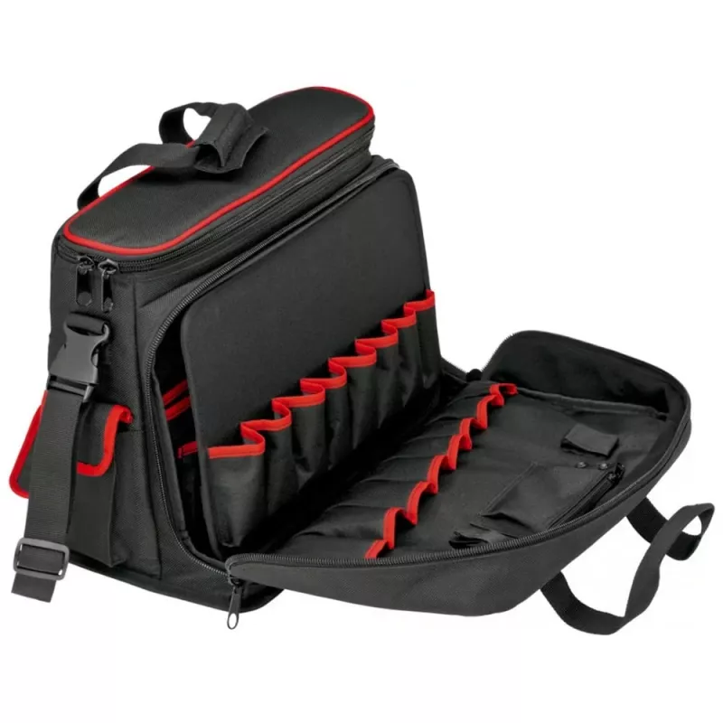 Knipex 00 21 10 LE įrankių laikymo dėklas juodas, raudonas poliesteris