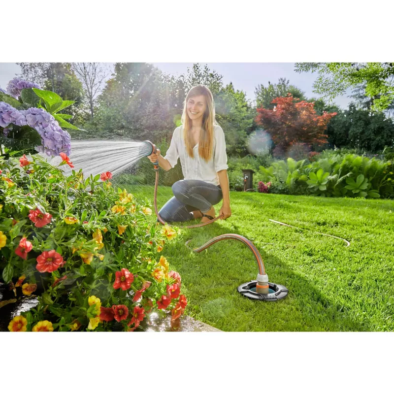 Vandens žarnos jungtis Gardena 8266-20 Juoda Mėlyna 1 vnt.