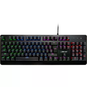 Inter-Tech NK-2000ME klaviatūra USB QWERTZ juoda (88884100)