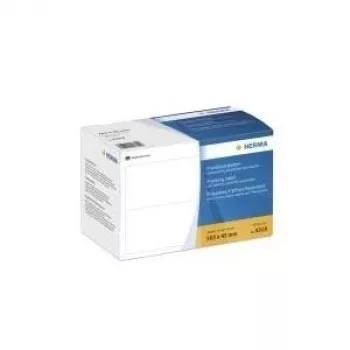 Dvigubi frankavimo lipdukai HERMA 163x45 mm 1000 vnt.