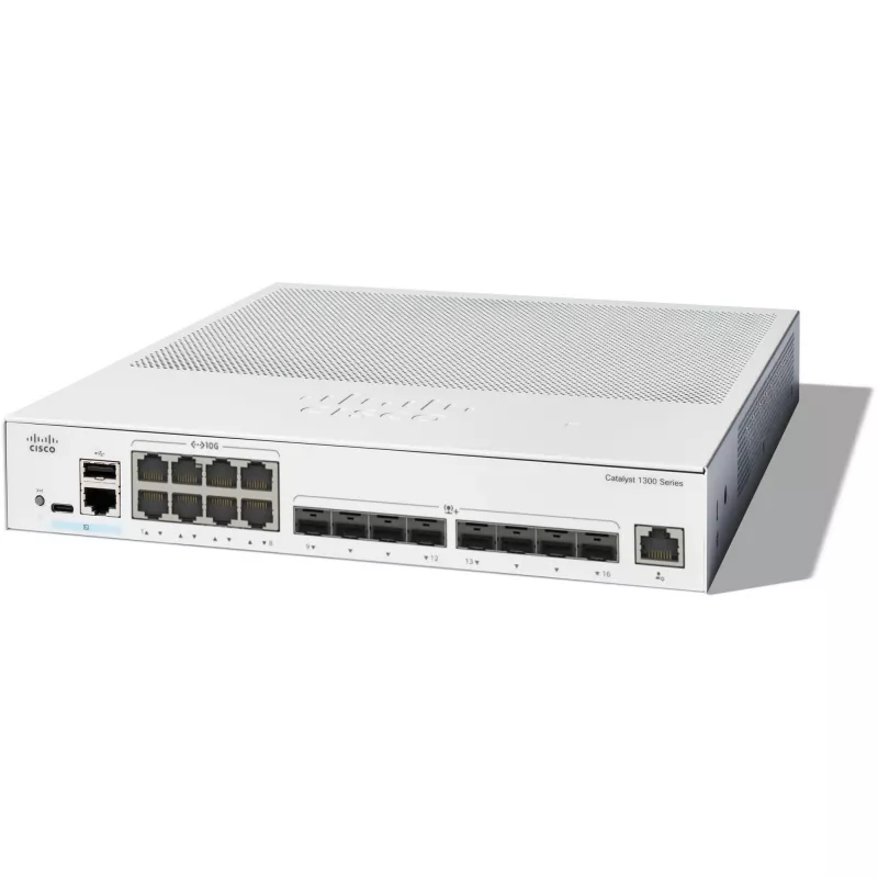 Valdomas komutatorius Cisco Catalyst C1300-16XTS L2/L3 320 Gbit/s