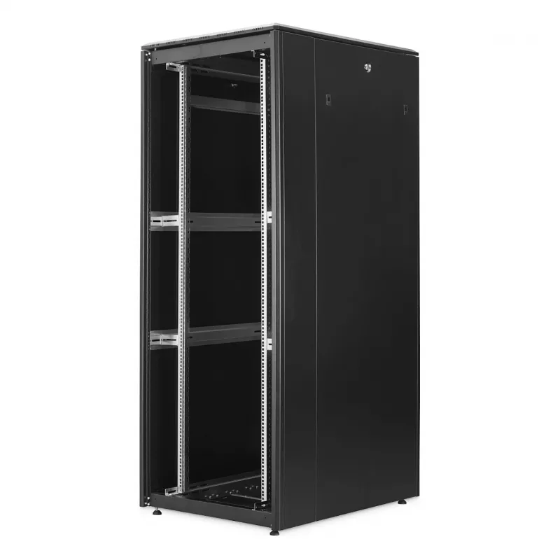Tinklo spinta DIGITUS Unique Light serija 42U 800×1000 mm (P×G) laisvai pastatoma, 800 kg, IP20, rakto užraktas
