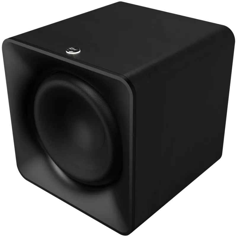Subwoofer KLIPSCH Flexus Sub 200 — 12 colių (30,5 cm) garsiakalbis, 26–250 Hz, 103,7 dB, juoda, MDF