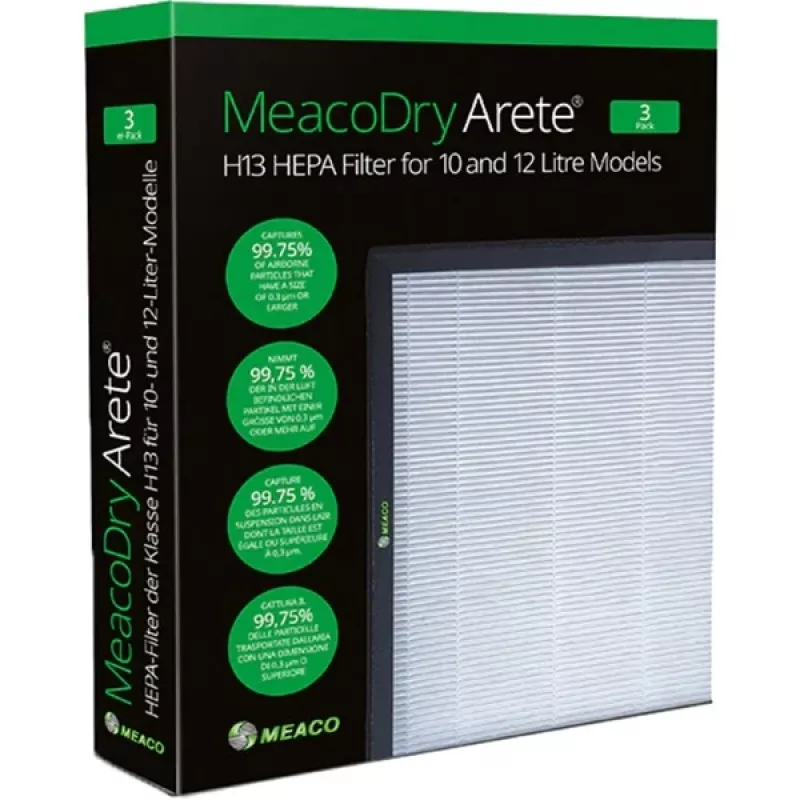 Meaco AreteHepa10L/12LEU Produktas 10 L