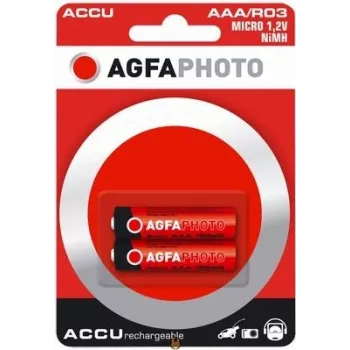 AgfaPhoto Power 1000 - baterija 2 x AAA - NiMH - (įkraunama)