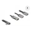 DeLOCK 64303 USB 3.2 Gen 1 Type-C šakotuvas 5000 Mbit/s Pilka