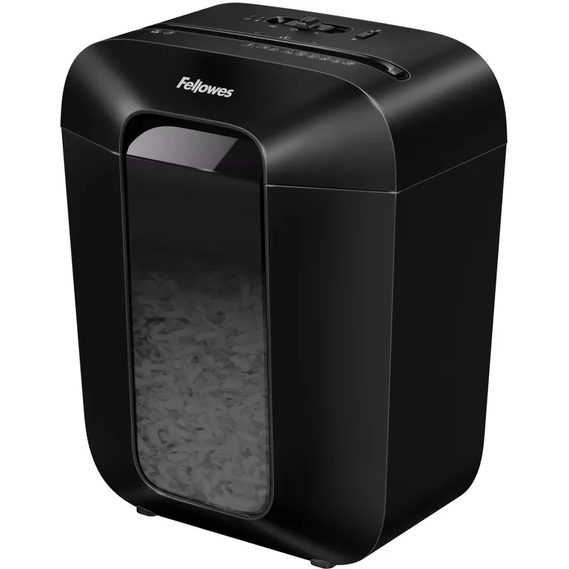 Fellowes Powershred LX50 popierinis smulkintuvas, dalelių pjovimas, juodas